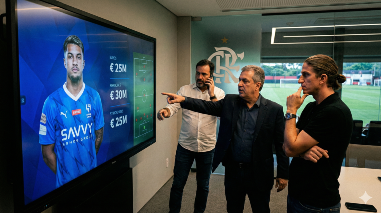 Mercado da Bola: Com Kaio Jorge Distante, Flamengo Avalia Investida Milionária em Marcos Leonardo