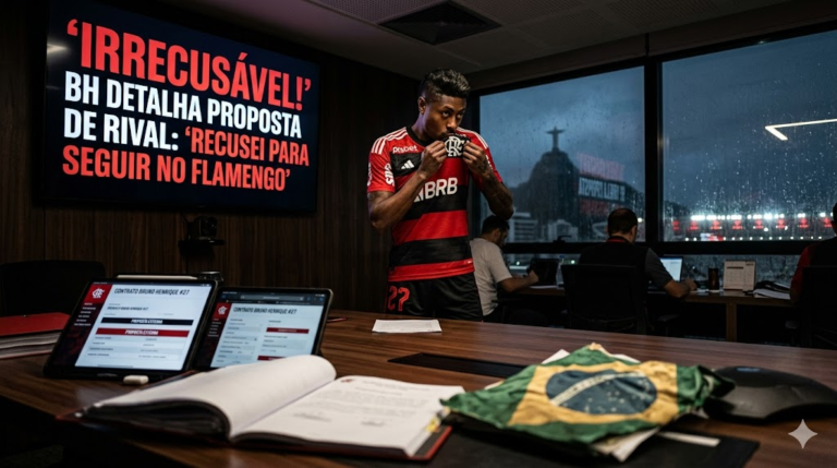 Bruno Henrique Rejeita Proposta “Irrecusável” do Palmeiras e Dá Aula de Amor ao Flamengo (Aprende, Gerson!)