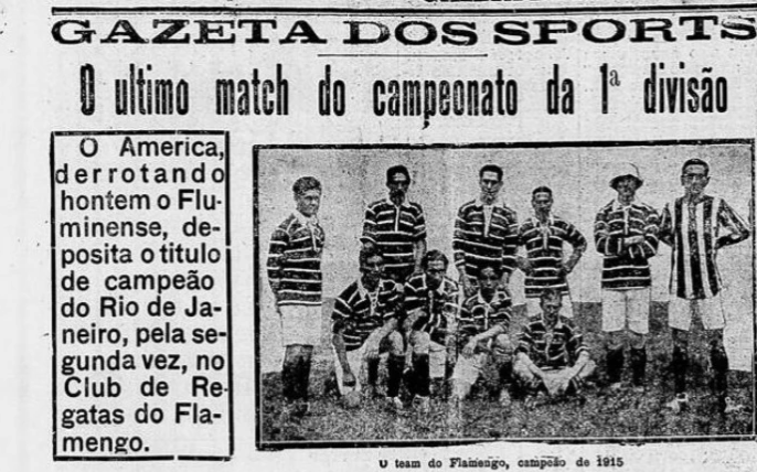A Consolidação de um Gigante: A História do Bicampeonato Carioca Invicto de 1915