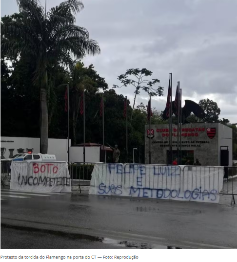Crise no Ninho: Torcida Protesta Contra Boto e as “Metodologias” de Filipe Luís Após Vice na Recopa